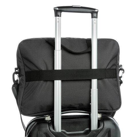 Impact AWARE™ RPET 15,6" Laptop-Tasche schwarz bedrucken, Art.-Nr. P730.041 Impact AWARE™ RPET 15,6" Laptop-Tasche schwarz bedrucken, Art.-Nr. P730.041