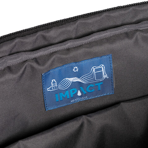 Impact AWARE™ RPET 15,6" Laptop-Tasche schwarz bedrucken, Art.-Nr. P730.041 Impact AWARE™ RPET 15,6" Laptop-Tasche schwarz bedrucken, Art.-Nr. P730.041