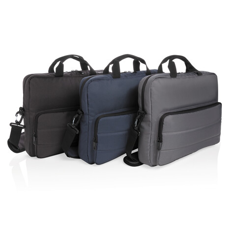 Impact AWARE™ RPET 15,6" Laptop-Tasche schwarz bedrucken, Art.-Nr. P730.041 Impact AWARE™ RPET 15,6" Laptop-Tasche schwarz bedrucken, Art.-Nr. P730.041