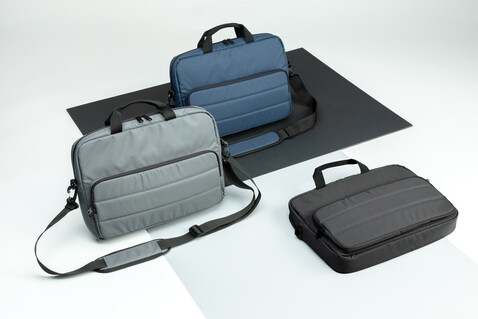 Impact AWARE™ RPET 15,6" Laptop-Tasche schwarz bedrucken, Art.-Nr. P730.041 Impact AWARE™ RPET 15,6" Laptop-Tasche schwarz bedrucken, Art.-Nr. P730.041