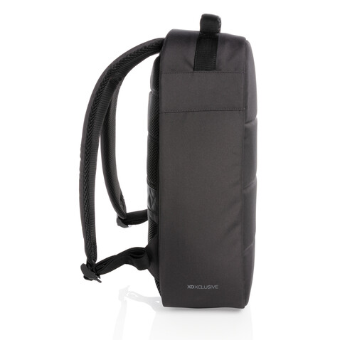 Impact AWARE™ RPET Anti-Diebstahl 15,6" Laptop-Rucksack schwarz bedrucken, Art.-Nr. P762.001 Impact AWARE™ RPET Anti-Diebstahl 15,6" Laptop-Rucksack schwarz bedrucken, Art.-Nr. P762.001