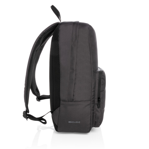 Impact AWARE™ RPET Basic 15,6" Laptop-Rucksack schwarz bedrucken, Art.-Nr. P762.011