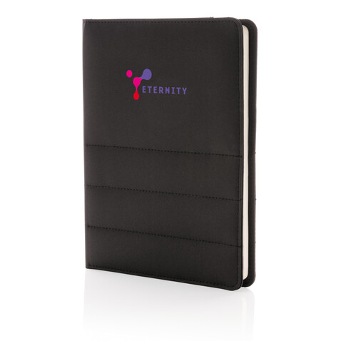Impact AWARE™ RPET A5 Portfolio schwarz bedrucken, Art.-Nr. P774.171