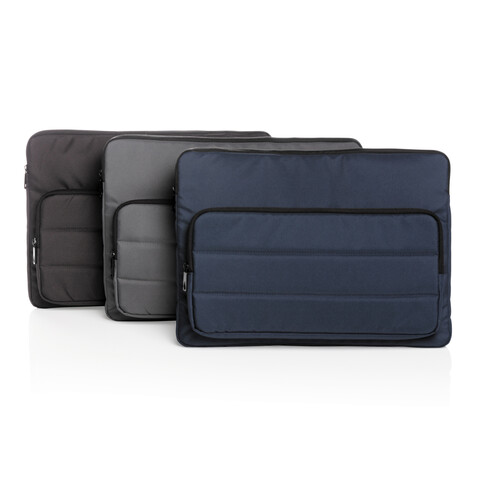 Impact AWARE™ RPET 15,6" Laptop-Sleeve schwarz bedrucken, Art.-Nr. P788.031
