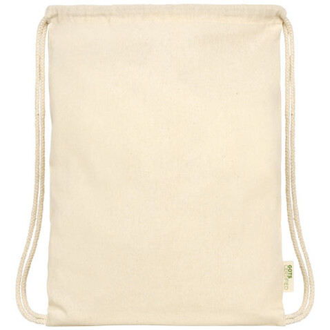 Orissa 100 g/m² Turnbeutel aus Bio-Baumwolle 5L, natural bedrucken, Art.-Nr. 12049010 Orissa 100 g/m² Turnbeutel aus Bio-Baumwolle 5L, natural bedrucken, Art.-Nr. 12049010