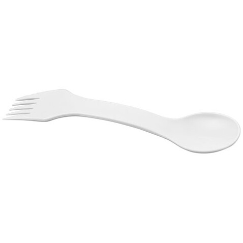 Epsy Pure 3-in-1 Löffel, Gabel und Messer, antimikrobiell, weiss bedrucken, Art.-Nr. 21017301 Epsy Pure 3-in-1 Löffel, Gabel und Messer, antimikrobiell, weiss bedrucken, Art.-Nr. 21017301