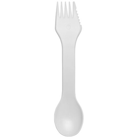 Epsy Pure 3-in-1 Löffel, Gabel und Messer, antimikrobiell, weiss bedrucken, Art.-Nr. 21017301 Epsy Pure 3-in-1 Löffel, Gabel und Messer, antimikrobiell, weiss bedrucken, Art.-Nr. 21017301