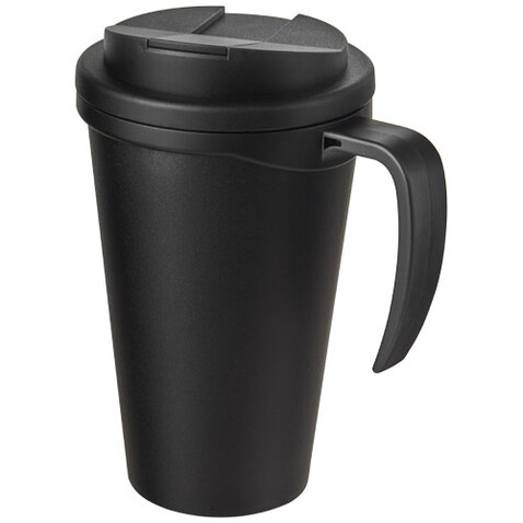 Americano® Grande 350 ml Isolierbecher mit auslaufsicherem Schraubverschluss, schwarz, schwarz bedrucken, Art.-Nr. 21042100 Americano® Grande 350 ml Isolierbecher mit auslaufsicherem Schraubverschluss, schwarz, schwarz bedrucken, Art.-Nr. 21042100