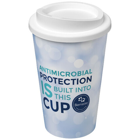 Brite-Americano® Pure 350 ml Isolierbecher, antimikrobiell, weiss bedrucken, Art.-Nr. 21042401 Brite-Americano® Pure 350 ml Isolierbecher, antimikrobiell, weiss bedrucken, Art.-Nr. 21042401