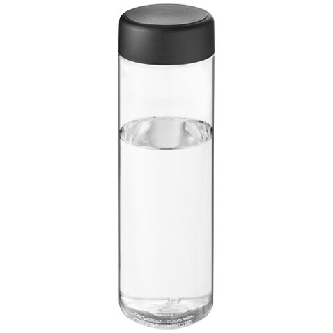 H2O Active® Vibe 850 ml Sportflasche mit Drehdeckel, transparent, schwarz bedrucken, Art.-Nr. 21043000 H2O Active® Vibe 850 ml Sportflasche mit Drehdeckel, transparent, schwarz bedrucken, Art.-Nr. 21043000