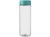 H2O Active® Vibe 850 ml Sportflasche mit Drehdeckel, transparent, aquablau bedrucken, Art.-Nr. 21043004