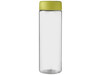 H2O Active® Vibe 850 ml Sportflasche mit Drehdeckel, transparent, limone bedrucken, Art.-Nr. 21043005