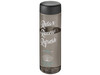 H2O Active® Vibe 850 ml Sportflasche mit Drehdeckel, kohle, schwarz bedrucken, Art.-Nr. 21043012