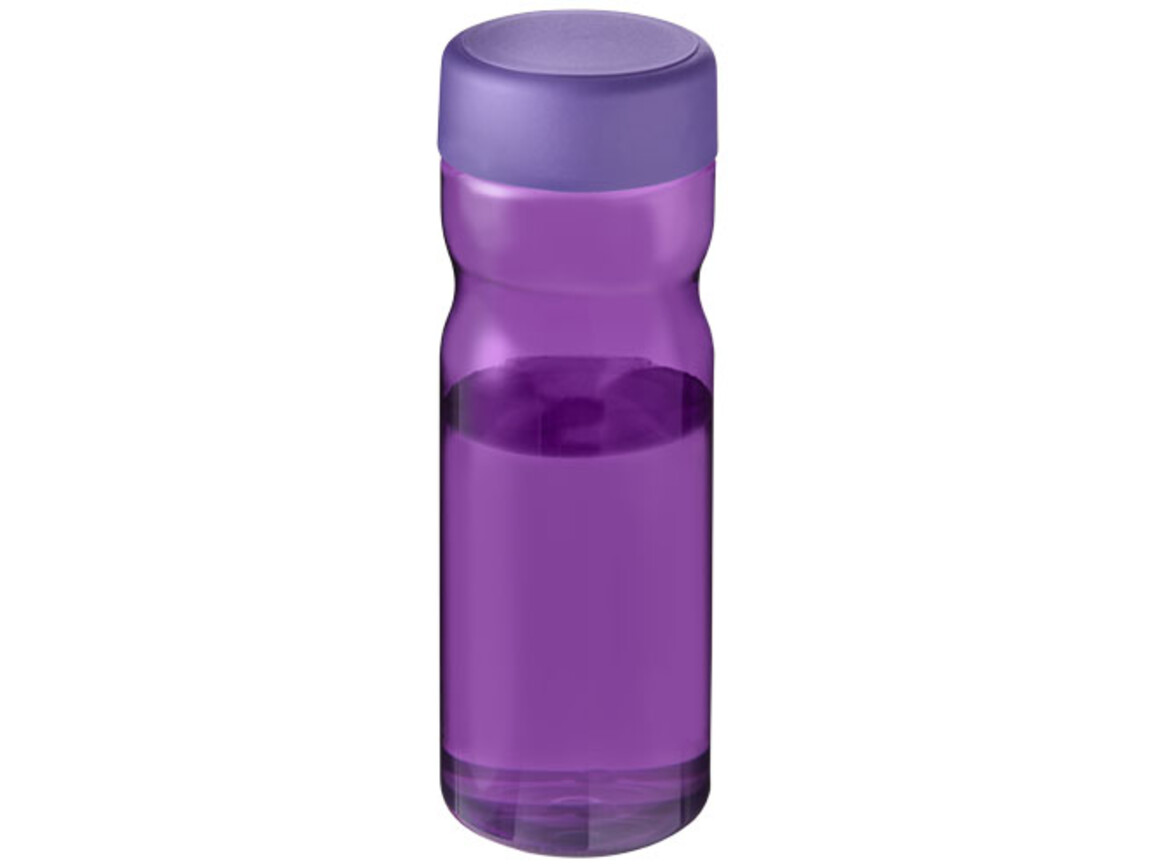 H2O Active® Base 650 ml Sportflasche mit Drehdeckel, lila bedrucken, Art.-Nr. 21043118