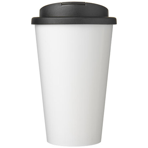 Brite-Americano® 350 ml Isolierbecher mit auslaufsicherem Schraubverschluss, weiss, schwarz bedrucken, Art.-Nr. 21069700 Brite-Americano® 350 ml Isolierbecher mit auslaufsicherem Schraubverschluss, weiss, schwarz bedrucken, Art.-Nr. 21069700