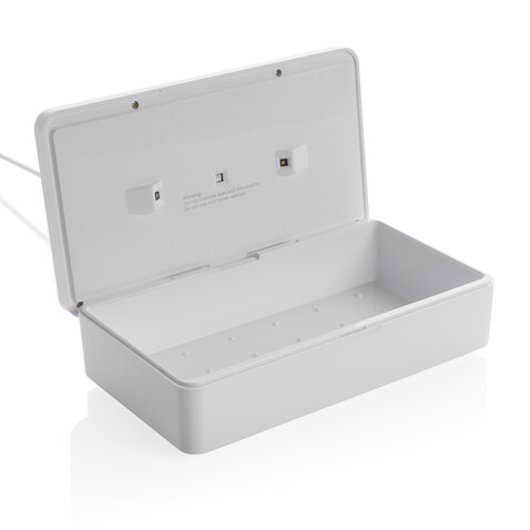 UV-C Sterilisations-Box weiß bedrucken, Art.-Nr. P301.103 UV-C Sterilisations-Box weiß bedrucken, Art.-Nr. P301.103