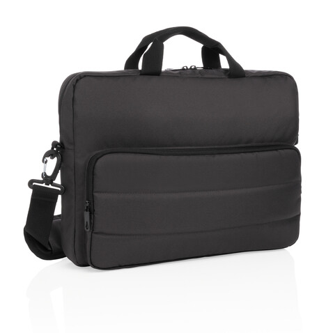 Impact AWARE™ RPET 15,6" Laptop-Tasche schwarz bedrucken, Art.-Nr. P730.041 Impact AWARE™ RPET 15,6" Laptop-Tasche schwarz bedrucken, Art.-Nr. P730.041