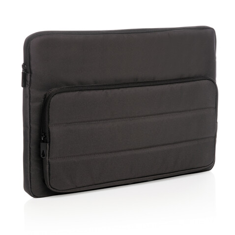 Impact AWARE™ RPET 15,6" Laptop-Sleeve schwarz bedrucken, Art.-Nr. P788.031