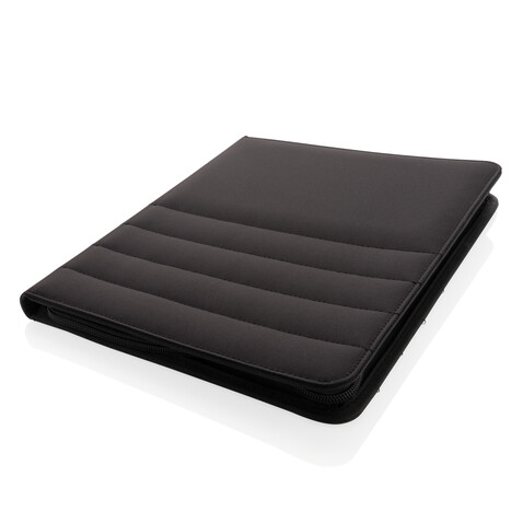 Impact AWARE™ RPET A4 Portfolio mit Reißverschluss schwarz bedrucken, Art.-Nr. P774.161 Impact AWARE™ RPET A4 Portfolio mit Reißverschluss schwarz bedrucken, Art.-Nr. P774.161