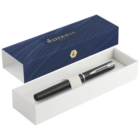 Waterman Allure Tintenroller (schwarze Mine), schwarz bedrucken, Art.-Nr. 10772790 Waterman Allure Tintenroller (schwarze Mine), schwarz bedrucken, Art.-Nr. 10772790