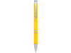 Moneta Druckkugelschreiber aus ABS-Kunststoff, gelb bedrucken, Art.-Nr. 10729909