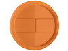 Brite-Ameriano® Grande 350 ml Isolierbecher mit auslaufsicherem Schraubverschluss, weiss, orange bedrucken, Art.-Nr. 21042010