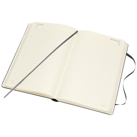 Moleskine Hardcover 12 Monate Tageskalender, schwarz bedrucken, Art.-Nr. 10775390 Moleskine Hardcover 12 Monate Tageskalender, schwarz bedrucken, Art.-Nr. 10775390