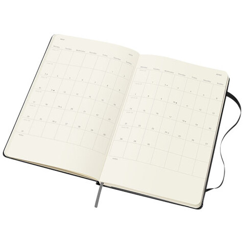 Moleskine Hardcover 12 Monate Wochenkalender L, schwarz bedrucken, Art.-Nr. 10775490 Moleskine Hardcover 12 Monate Wochenkalender L, schwarz bedrucken, Art.-Nr. 10775490