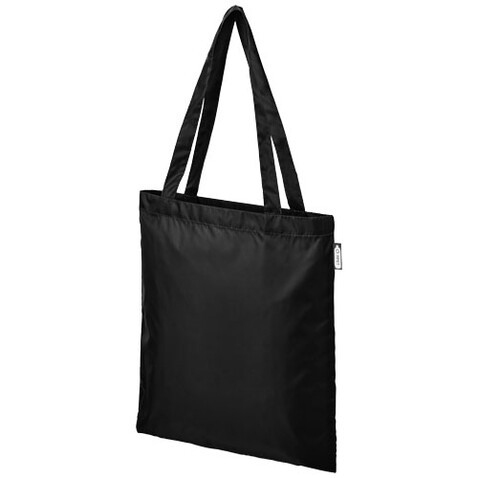 Sai RPET Tragetasche 7L, schwarz bedrucken, Art.-Nr. 12049600 Sai RPET Tragetasche 7L, schwarz bedrucken, Art.-Nr. 12049600