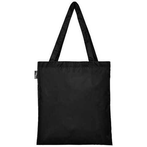 Sai RPET Tragetasche 7L, schwarz bedrucken, Art.-Nr. 12049600 Sai RPET Tragetasche 7L, schwarz bedrucken, Art.-Nr. 12049600