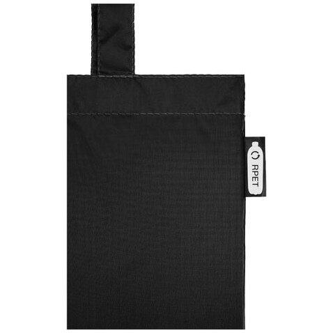 Sai RPET Tragetasche 7L, schwarz bedrucken, Art.-Nr. 12049600 Sai RPET Tragetasche 7L, schwarz bedrucken, Art.-Nr. 12049600