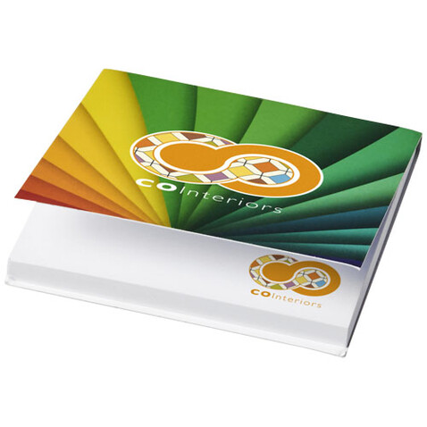 Sticky-Mate® Haftnotizen 75 x 75mm, weiss bedrucken, Art.-Nr. 21098001