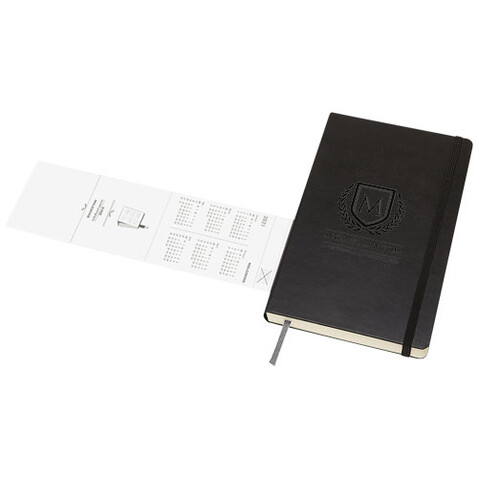 Moleskine Hardcover 12 Monate Tageskalender, schwarz bedrucken, Art.-Nr. 10775390 Moleskine Hardcover 12 Monate Tageskalender, schwarz bedrucken, Art.-Nr. 10775390