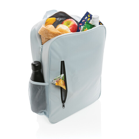 Tierra Kühl-Rucksack blau bedrucken, Art.-Nr. P733.085