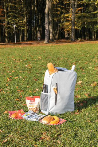 Tierra Kühl-Rucksack blau bedrucken, Art.-Nr. P733.085