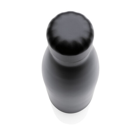 Einfarbige Vakuumisolierte Stainless Steel Flasche schwarz bedrucken, Art.-Nr. P436.461 Einfarbige Vakuumisolierte Stainless Steel Flasche schwarz bedrucken, Art.-Nr. P436.461