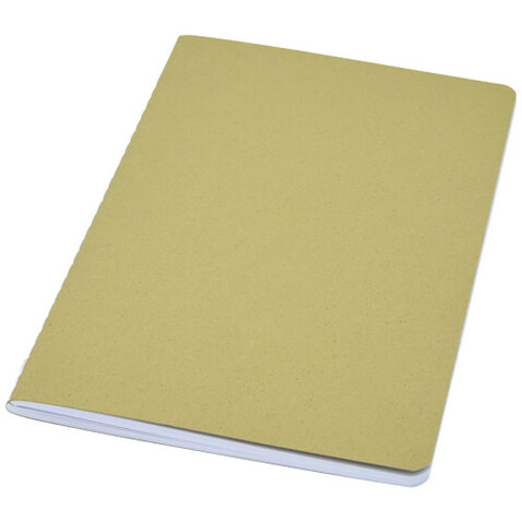 Fabia Notizbuch mit Cover aus Crush Papier, olive bedrucken, Art.-Nr. 10774960 Fabia Notizbuch mit Cover aus Crush Papier, olive bedrucken, Art.-Nr. 10774960