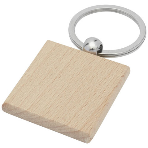 Gioia quadratischer Schlüsselanhänger aus Buchenholz, natur bedrucken, Art.-Nr. 11812171 Gioia quadratischer Schlüsselanhänger aus Buchenholz, natur bedrucken, Art.-Nr. 11812171