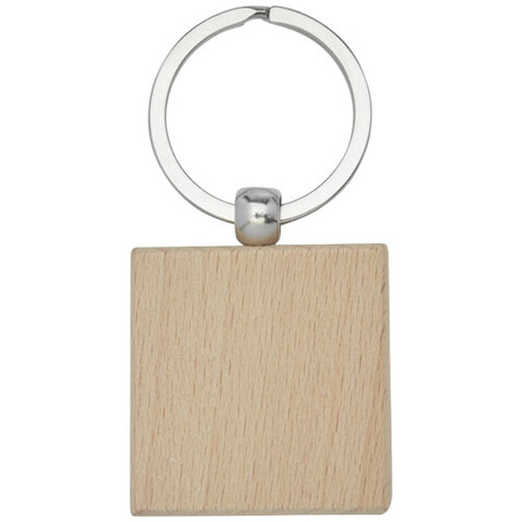 Gioia quadratischer Schlüsselanhänger aus Buchenholz, natur bedrucken, Art.-Nr. 11812171 Gioia quadratischer Schlüsselanhänger aus Buchenholz, natur bedrucken, Art.-Nr. 11812171