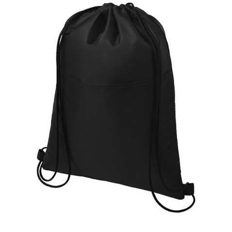 Oriole Kühltasche mit Kordelzug 5L, schwarz bedrucken, Art.-Nr. 12049500 Oriole Kühltasche mit Kordelzug 5L, schwarz bedrucken, Art.-Nr. 12049500