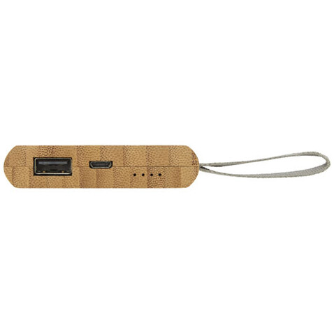 Tulda 5000 mAh Powerbank aus Bambus, natur bedrucken, Art.-Nr. 12414571 Tulda 5000 mAh Powerbank aus Bambus, natur bedrucken, Art.-Nr. 12414571