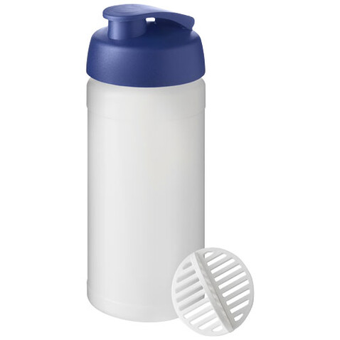 Baseline Plus 500 ml Shakerflasche, blau, klar mattiert bedrucken, Art.-Nr. 21070252