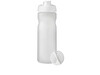 Baseline Plus 650 ml Shakerflasche, weiss, klar mattiert bedrucken, Art.-Nr. 21070301