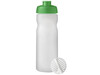 Baseline Plus 650 ml Shakerflasche, grün, klar mattiert bedrucken, Art.-Nr. 21070361