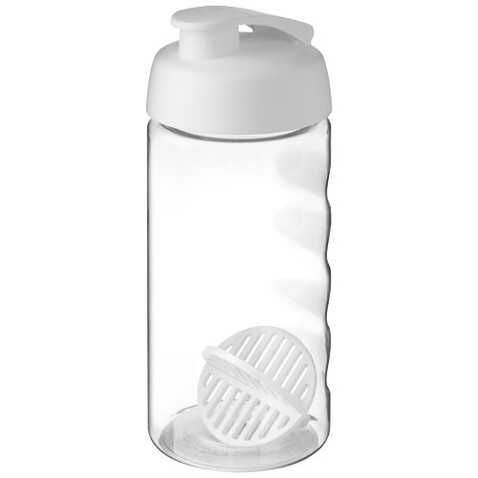 H2O Active® Bop 500 ml Shakerflasche, weiss, transparent bedrucken, Art.-Nr. 21070401 H2O Active® Bop 500 ml Shakerflasche, weiss, transparent bedrucken, Art.-Nr. 21070401