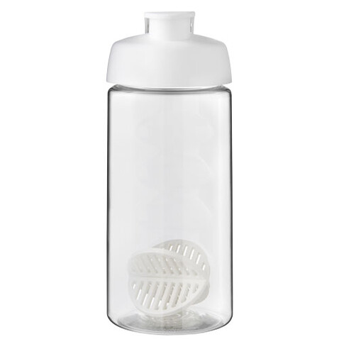 H2O Active® Bop 500 ml Shakerflasche, weiss, transparent bedrucken, Art.-Nr. 21070401 H2O Active® Bop 500 ml Shakerflasche, weiss, transparent bedrucken, Art.-Nr. 21070401