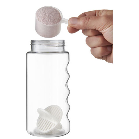 H2O Active® Bop 500 ml Shakerflasche, weiss, transparent bedrucken, Art.-Nr. 21070401 H2O Active® Bop 500 ml Shakerflasche, weiss, transparent bedrucken, Art.-Nr. 21070401