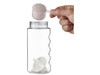 H2O Active® Bop 500 ml Shakerflasche, schwarz, transparent bedrucken, Art.-Nr. 21070490