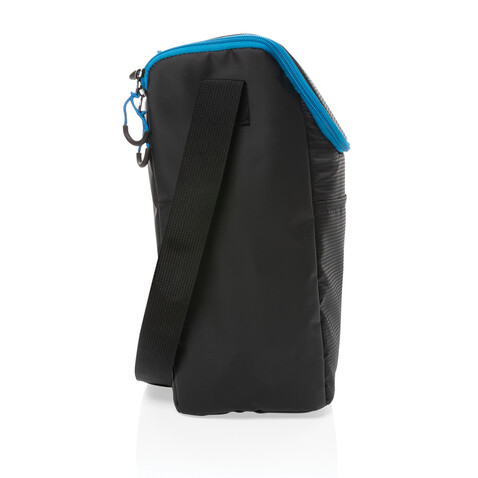 Explorer medium Outdoor Kühltasche schwarz, blau bedrucken, Art.-Nr. P422.361 Explorer medium Outdoor Kühltasche schwarz, blau bedrucken, Art.-Nr. P422.361