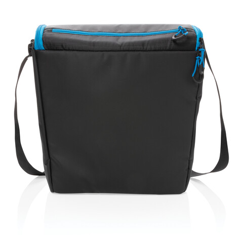 Explorer medium Outdoor Kühltasche schwarz, blau bedrucken, Art.-Nr. P422.361 Explorer medium Outdoor Kühltasche schwarz, blau bedrucken, Art.-Nr. P422.361